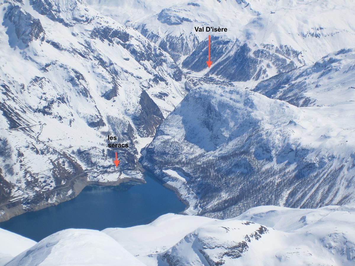 Les Seracs Val-dʼIsère Exteriör bild
